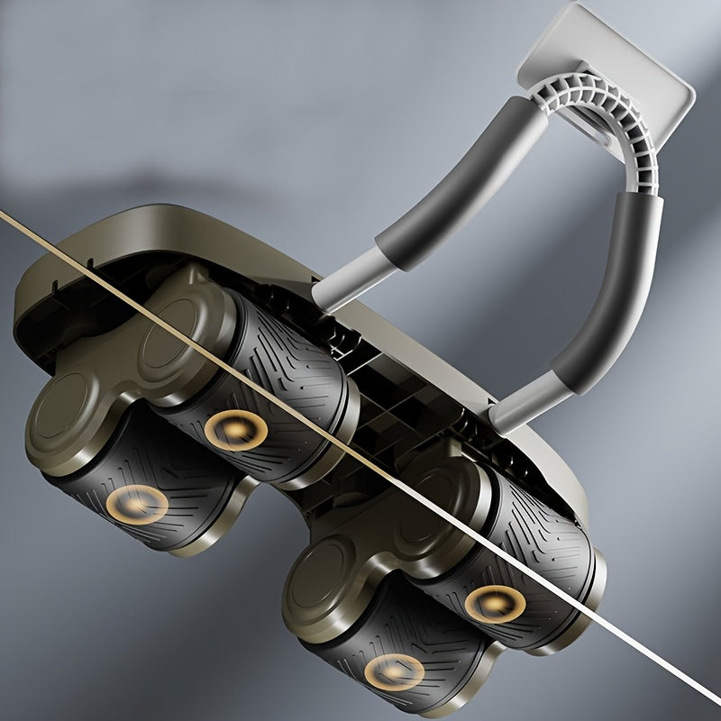 Automatic Rebound Ab Wheel Core Trainer with Support