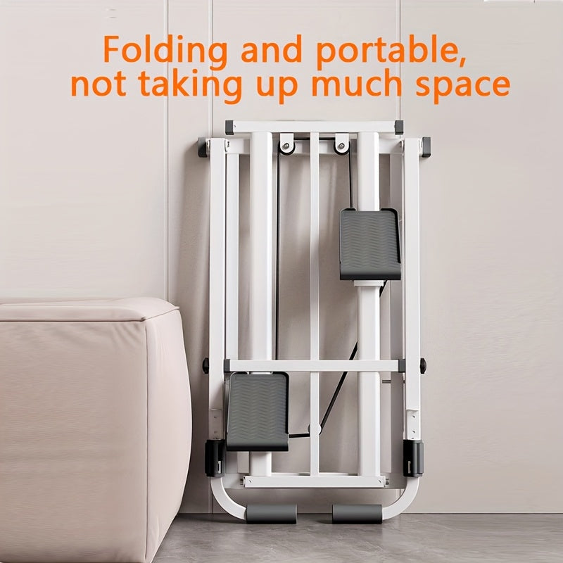 Foldable Stair Climber Home Fitness Machine