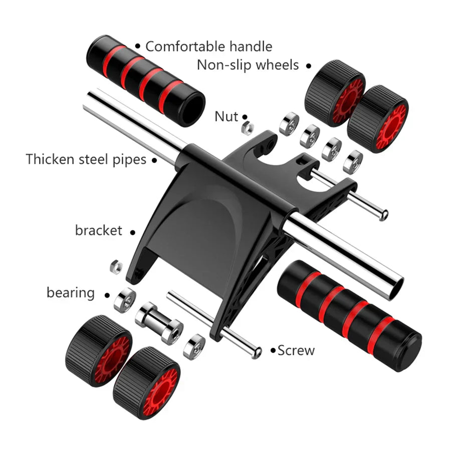 Ab Roller Wheel Strength Training Kit