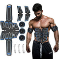 Abdominal Muscle Trainer EMS Fitness Belt Blue