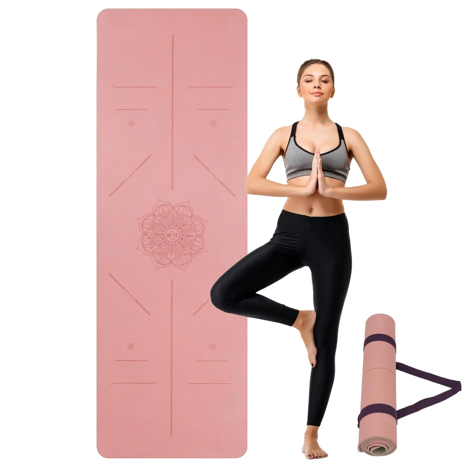 Tapis de Yoga Rose TPE VitalMove